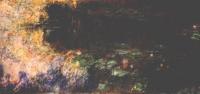 Monet, Claude Oscar - Reflections of Clouds on the Water-Lily Pond-Right Panel